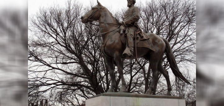 Nathan Bedford Forrest statue in Memphis vandalized