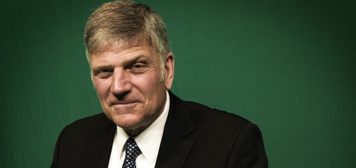 Franklin Graham, religious leader and son of Billy Graham in Washington, DC.